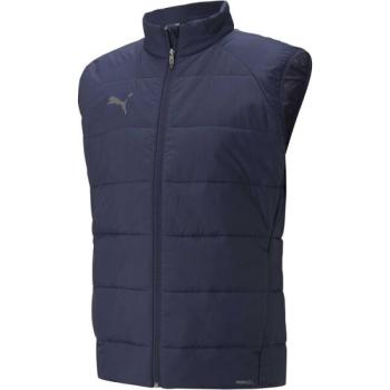 Puma TEAM LIGA VEST JACKET Kabát focihoz, sötétkék, méret kép