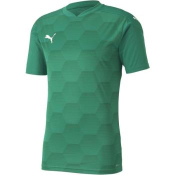 Puma TEAMFINAL 21 GRAPHIC JERSEY Férfi sportpóló, zöld, méret kép