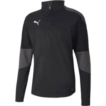 Puma TEAMFINAL 21 TRAINING RAIN TOP Férfi futball felső, fekete, méret kép