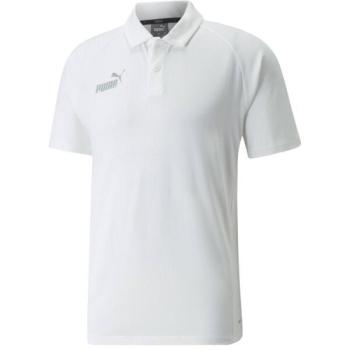 Puma TEAMFINAL CASUALS POLO Férfi póló, fehér, méret kép