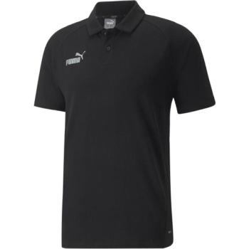 Puma TEAMFINAL CASUALS POLO Férfi póló, fekete, méret kép