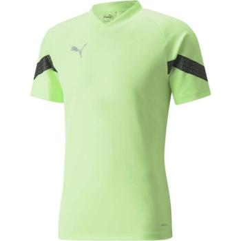 Puma teamFINAL Training Jersey Férfi edzőpóló, világoszöld, méret kép