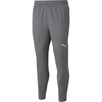 Puma TEAMFINAL TRAINING PANTS Férfi futball melegítőnadrág, szürke, méret kép