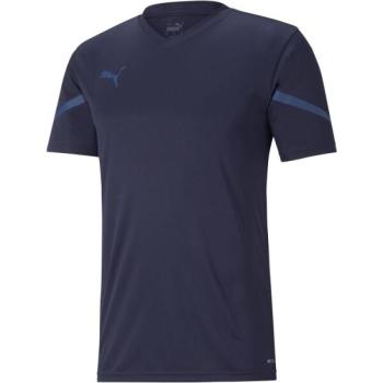 Puma TEAMFLASH JERSEY Férfi edzőpóló, sötétkék, méret kép