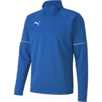 Puma TEAMGOAL 1 4 ZIP TOP CORE Férfi pulóver, kék, méret kép