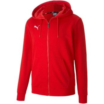 Puma TEAMGOAL 23 CASUALS HOODED JACKET Férfi pulóver edzéshez, piros, méret kép