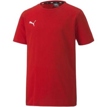 Puma TEAMGOAL 23 CASUALS TEE JR Fiú póló, piros, méret kép