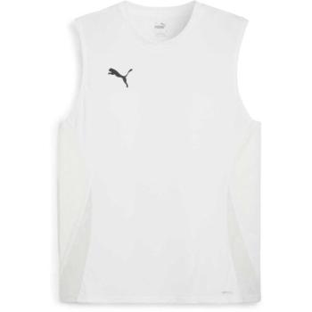 Puma TEAMGOAL SLEEVELESS JERSEY Férfi sportmez, fehér, méret kép