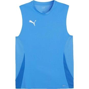 Puma TEAMGOAL SLEEVELESS JERSEY Férfi sportmez, kék, méret kép