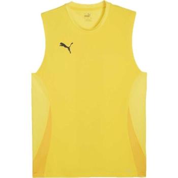 Puma TEAMGOAL SLEEVELESS JERSEY Férfi sportmez, sárga, méret kép