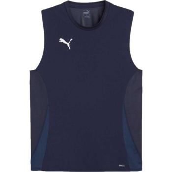 Puma TEAMGOAL SLEEVELESS JERSEY Férfi sportmez, sötétkék, méret kép