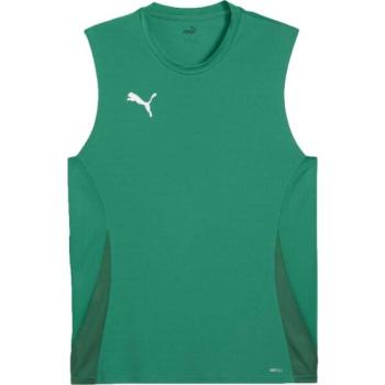 Puma TEAMGOAL SLEEVELESS JERSEY Férfi sportmez, zöld, méret kép