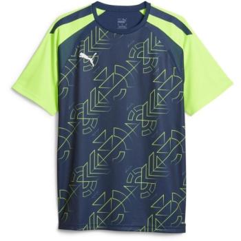 Puma TEAMLIGA GRAPHIC JERSEY Férfi futballpóló, sötétkék, méret kép