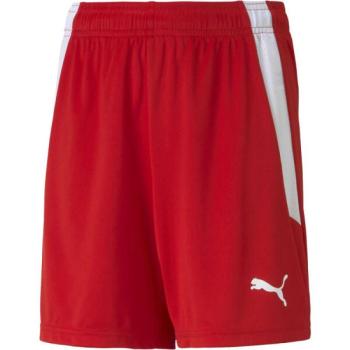 Puma TEAMLIGA SHORTS JR Junior short, piros, méret kép