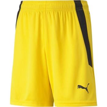 Puma TEAMLIGA SHORTS JR Junior short, sárga, méret kép