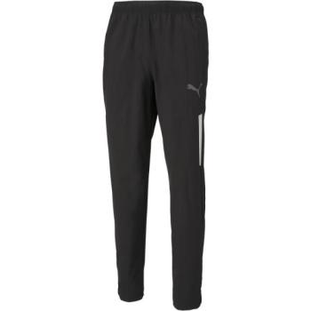 Puma TEAMLIGA SIDELINE PANTS Férfi futball melegítőnadrág, fekete, méret kép