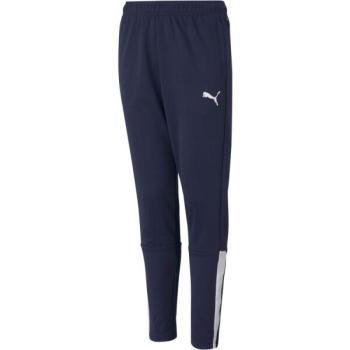 Puma TEAMLIGA TRAINING PANTS JR Fiú melegítőnadrág, sötétkék, méret kép