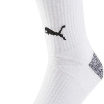 PUMA teamLIGA Training Socks Puma White-Puma kép