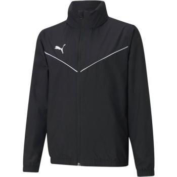 Puma TEAMRISE ALL WEATHER JKT JR Fiú kabát, fekete, méret kép