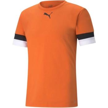 Puma TEAMRISE Fiú futballmez, narancssárga, méret kép