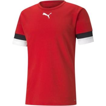 Puma TEAMRISE Fiú futballmez, piros, méret kép