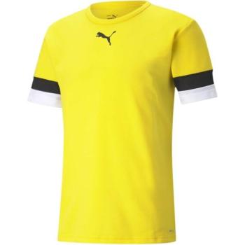 Puma TEAMRISE Fiú futballmez, sárga, méret kép