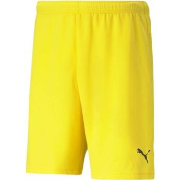 Puma TEAMRISE SHORT Férfi rövidnadrág, sárga, méret kép