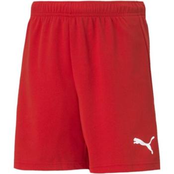 Puma TEAMRISE SHORT JR Junior rövidnadrág, piros, méret kép