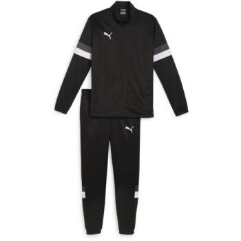 Puma TEAMRISE TRACKSUIT Férfi melegítő szett, fekete, méret kép