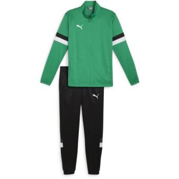 Puma TEAMRISE TRACKSUIT Férfi melegítő szett, zöld, méret kép