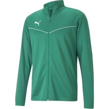 Puma TEAMRISE TRAINING POLY JACKET Férfi pulóver, zöld, méret kép