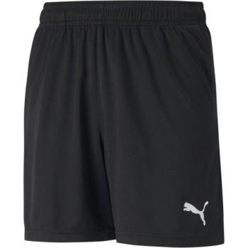 Puma TEAMRISE TRAINING SHORTS JR Fiú futball rövidnadrág, fekete, méret kép