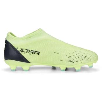 Puma ULTRA MATCH LL FG/AG JR Gyerek focicipő, világoszöld, méret 28 kép