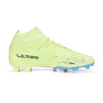 Puma ULTRA PRO FG/AG Férfi focicipő, világoszöld, méret 44 kép