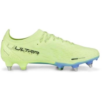 Puma ULTRA ULTIMATE MxSG Férfi futballcipő, világoszöld, méret 40.5 kép