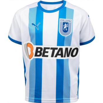 Puma UNIVERSITATEA CRAIOVA HOME SHIRT JR Fiú mez, fehér, méret kép