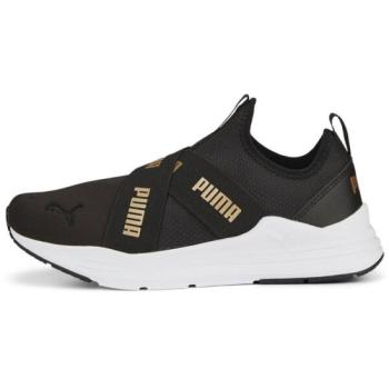 Puma WIRED RUN SLIPON WNS SPACE Női szabadidőcipő, fekete, méret 37.5 kép