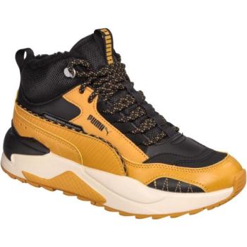 Puma X-RAY 2 SQUARE MID WTR Gyerek téli teniszcipő, sárga, méret 35.5 kép