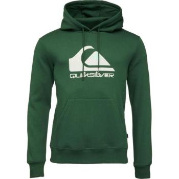 Quiksilver BIG LOGO HOOD Férfi pulóver, zöld, méret kép