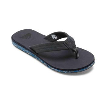 Quiksilver CARVER SUEDE RECYCLED Férfi flip-flop, fekete, méret 39 kép