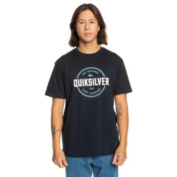 Quiksilver CIRCLE UP Férfi póló, fekete, méret kép