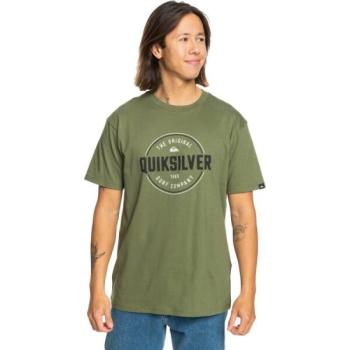 Quiksilver CIRCLE UP Férfi póló, khaki, méret kép