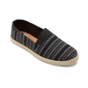 Quiksilver ESPADRILLED Férfi slip-on cipő, fekete, méret 40 kép