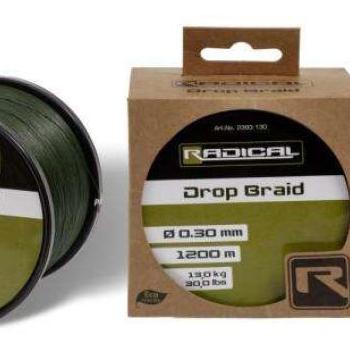 Radical ? 0,25mm drop braid h: 1200m 11,3kg / 25lbs sötétzöld kép