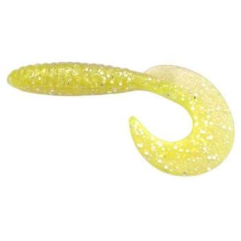 Rapture Fun Tail Grub 6.5cm chartreuse ghost plasztik csali kép