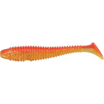 Rapture Ribbed Swing Shad 7cm red-yellow 12db plasztik csali kép