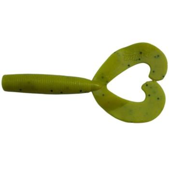 Rapture Twin Grub 9cm chartreuse 10db plasztik csali kép