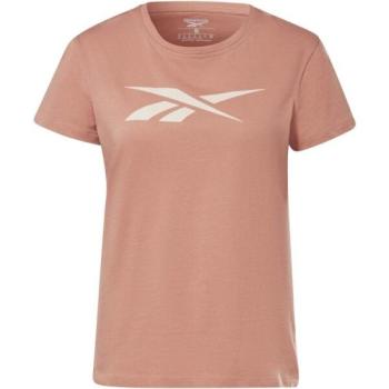 Reebok TE GRAPHIC VECTOR TEE Női póló, barna, méret kép