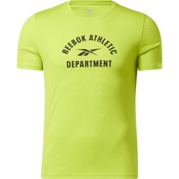 Reebok TRAINING ESSENTIAL GRAPHIC TEE REEBOK READ Női póló, sárga, méret kép