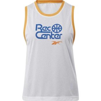 Reebok WOR MESH JERSEY Női ujjatlan felső, fehér, méret kép